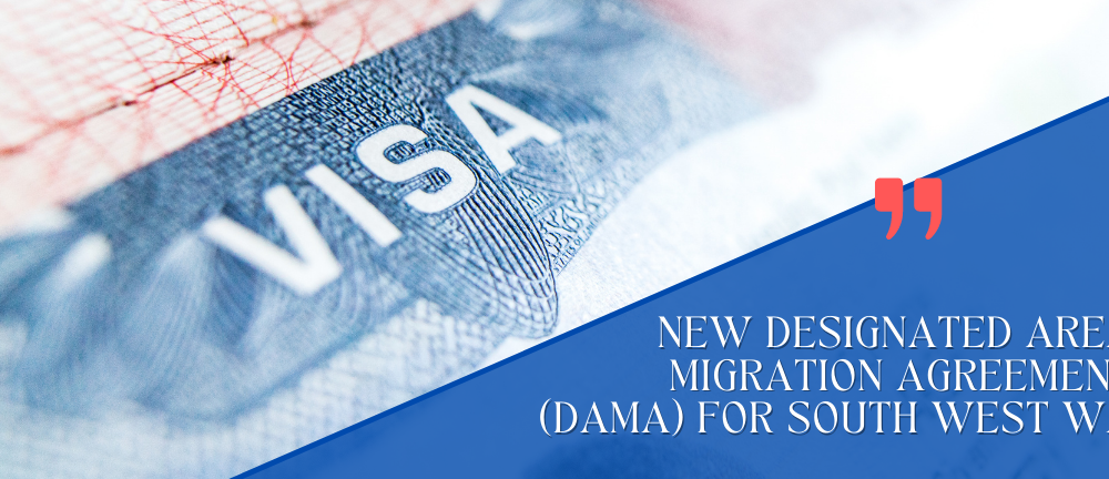 New Designated Area Migration Agreement for South West WA